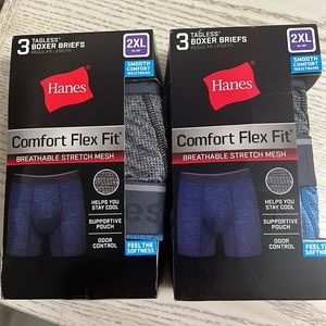Hanes Tagless Boxer Briefs